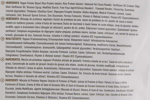 PBN - Paquete de proteínas para veganos, 1 kg (sabor chocolate con avellanas)