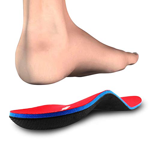 PCSsole Orthotic Arch Support Inserciones de calzado Plantillas para pies planos, dolor en los pies, fascitis plantar, plantillas para hombres y mujeres (EU46-47(29.5cm))