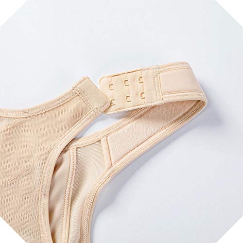 Peach-girl sostén con cierre frontal para mujer, cobertura completa, sin alambre, para la espalda - - 105E