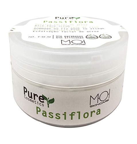 Peeling facial Passiflora y arroz Pure Cosmetics sin parabenos ni siliconas 200ml M·O·I SkinCare