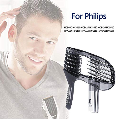 Peine De Cortapelos Juego De Accesorios De La Guía Recortadora para Philips Clipper QT4000 QT4003 QT4008 4005, Accesorios para Herramientas De Peluquería para Los Estilistas Y Peluqueros