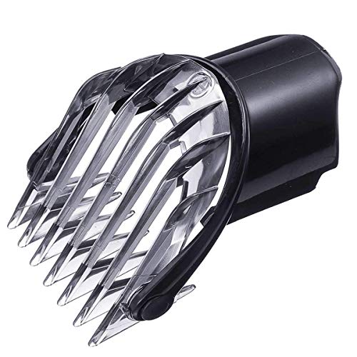 Peine Guía de repuesto Compatible con Philips Maquina Pelo Cortapelo, Profesional Maquinilla Cabezales Compatible con Philips QC5010 QC5050 QC5050 QC5070 QC5090 Poweka (3-21 mm)