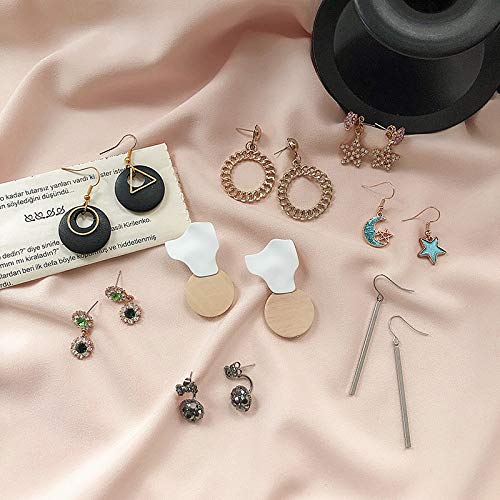 Pendientes de alto sentido 2019 nueva tendencia largo temperamento pequeño francés neto rojo perla flujo su pequeña oreja caída de uñas hembra