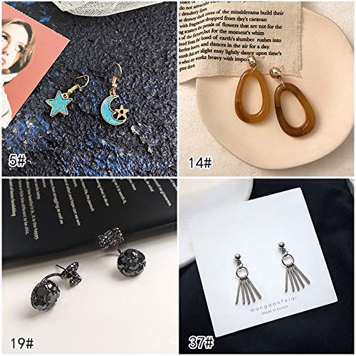 Pendientes de alto sentido 2019 nueva tendencia largo temperamento pequeño francés neto rojo perla flujo su pequeña oreja caída de uñas hembra