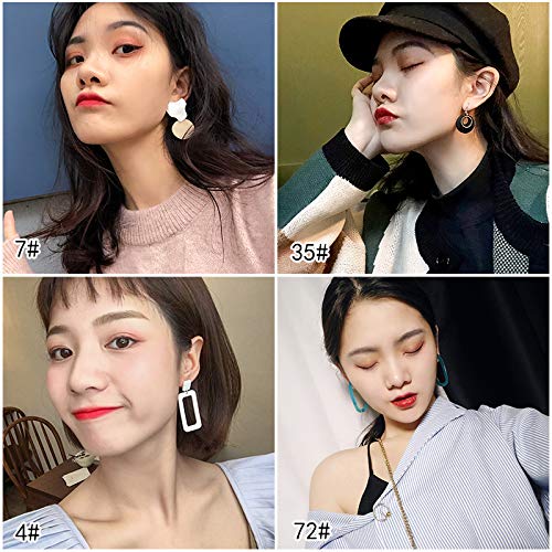 Pendientes de alto sentido 2019 nueva tendencia largo temperamento pequeño francés neto rojo perla flujo su pequeña oreja caída de uñas hembra