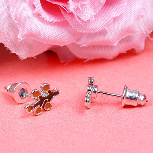 Pendientes de Animales, Comius 20 Pares Pendientes de Acero inoxidable para Mujeres Niñas (A)