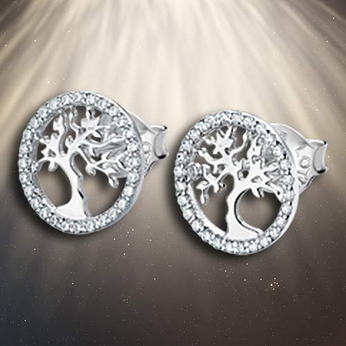 Pendientes Lotus Silver Árbol de la Vida LP1778-4/1 Pendientes Plata 925
