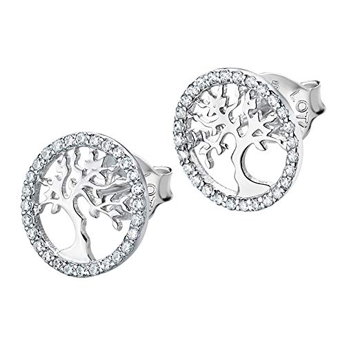 Pendientes Lotus Silver Árbol de la Vida LP1778-4/1 Pendientes Plata 925