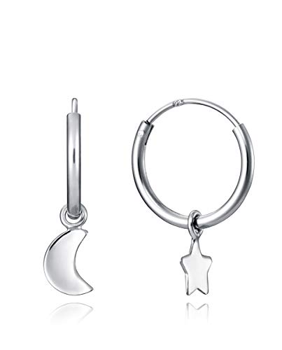 Pendientes Viceroy Jewels 5064E000-08 Luna Estrella Plata de Ley