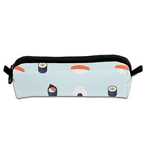 Pengyong Kawaii Sushi - Estuche para lápices y bolígrafos con Cremallera, pequeño Neceser de Maquillaje, Monedero para niños, Adolescentes y Otros Suministros Escolares