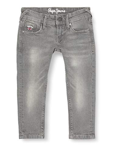 Pepe Jeans Emerson Jeans para Niños, Gris (10oz Grey Used 000), 14 años (Talla fabricante: 14y/S/164)
