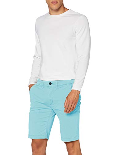 Pepe Jeans MC Queen Short Bañador, Azul (Dark Acqua 518), 38 (Talla del Fabricante: 28) para Hombre