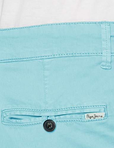 Pepe Jeans MC Queen Short Bañador, Azul (Dark Acqua 518), 38 (Talla del Fabricante: 28) para Hombre