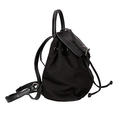 Pepe Jeans, Mochila, 26 cm, 6.71 Liters, Negro