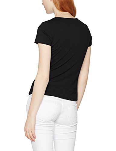Pepe Jeans New Virginia, Camiseta Para Mujer, Negro (Black 2711), Medium