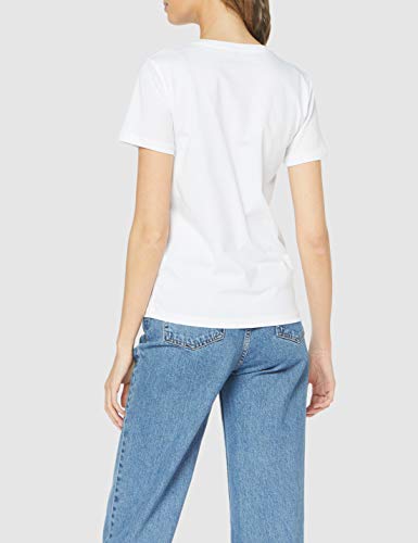 Pepe Jeans Pilar Camiseta, Blanco (Optic White 802), X-Small para Mujer