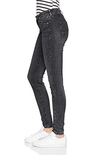 Pepe Jeans Pixie Vaqueros Pitillo Hombre, Negro (Black Wiser Wash Denim Wz7), W25/L30 para Mujer