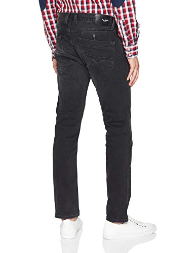 Pepe Jeans Spike Vaqueros, Black Used, 28W / 30L para Hombre