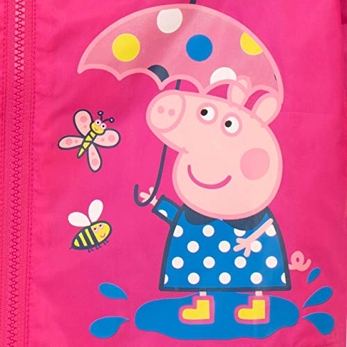 Peppa Pig Impermeable para niñas Rosa 7-8 Años