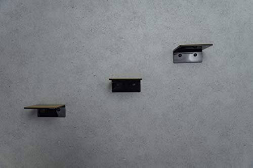 pequeño Escalera para pequeño gatos de trelixx "Mini" de plexiglás/ acrílico negro, tres pequeño peldaños, 14 x 15 cm para gatos de hasta 5 kg, con capas de corcho