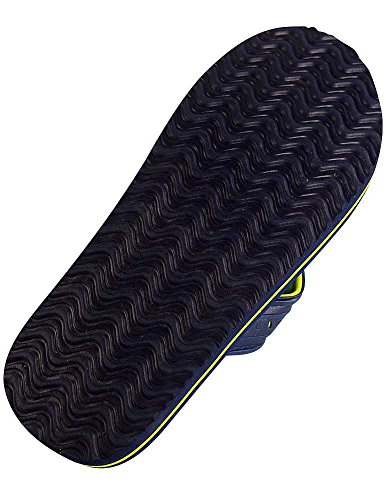 Perry Ellis Portfolio - Sandalias para hombre, Azul (Azul marino verde), Large