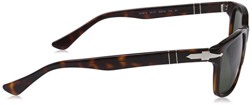 Persol Classics gafas de sol, Marrón (Havana/Green), 55 Unisex-Adulto