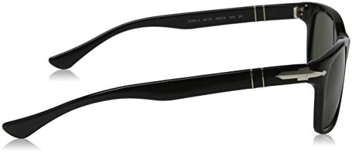 Persol, Gafas de Sol PO3048S 58 95/31 (58 mm), Negro