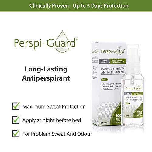 Perspi-Guard® Spray antitranspirante de máxima resistencia - 50ml