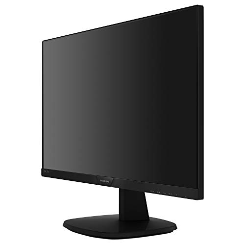Philips 243V7QDAB/00 - Monitor IPS de 24 LCD, 23.8" / 60.5 cm, Altavoces, (Full HD, 1920x1080, Sin bordes, Flicker Free, Low Blue Mode, VESA, VGA + HDMI + DVI
