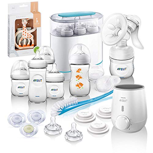 Philips AVENT naturnah Starter Juego de mega Incluye Esterilizador, leche Bomba, calentador de botella