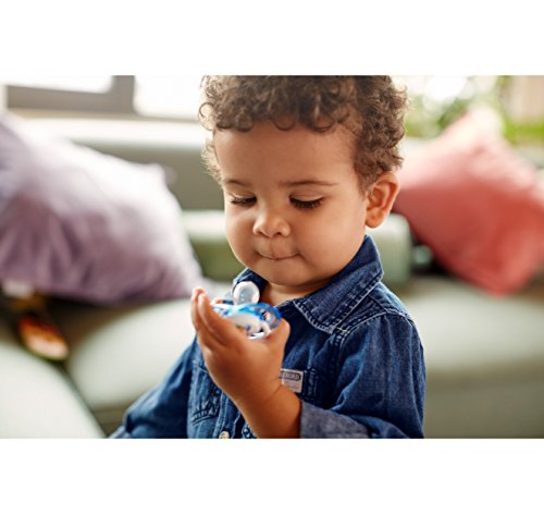Philips Avent SCF186/24 - Pack de 2 chupetes decorados con animales para niño +18 meses, tetina extra resistente
