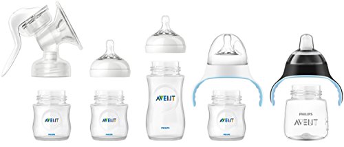 Philips Avent SCF696/37 - Kit de 3 biberones de plástico, 330 ml, color blanco