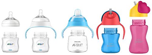 Philips AVENT SCF796/01 200ml Vaso para bebés sippy cups - Sippy Cups (Vaso para bebés, 9 mes(es), Azul, Rojo, Indonesia, 200 ml, 1 pieza(s))