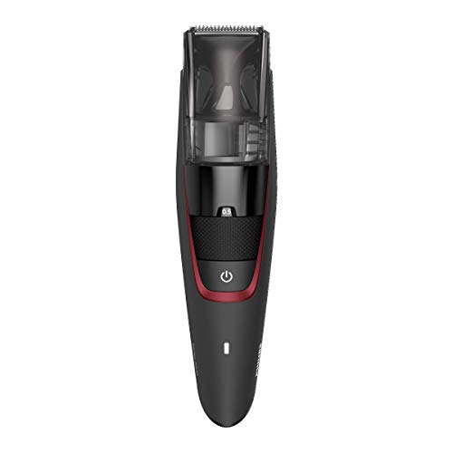 Philips BT7 BEARDTRIMMER Series 7000 Barbero con Sistema de aspiración BT7500/15, Negro, normal
