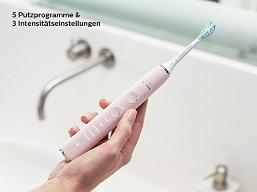 Philips HX9924/23 cepillo eléctrico para dientes Adulto Cepillo dental sónico Rosa - Cepillo de dientes eléctrico (China, Batería, Integrado, Ión de litio, 504 h, 110-220 V)