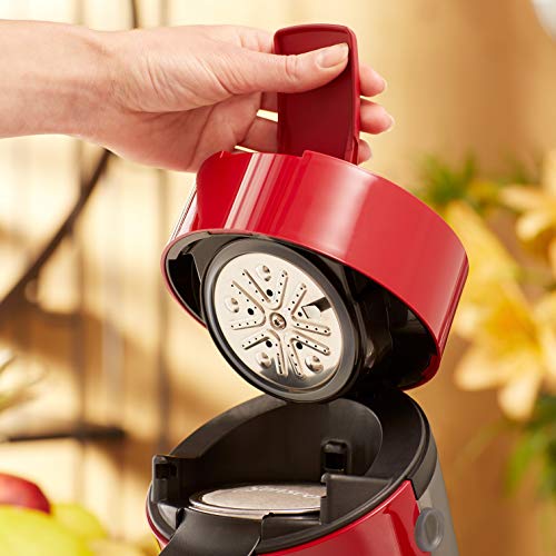 Philips SENSEO Original HD6554/91 - Cafetera monodosis con tecnología Coffee Boost y Crema Plus, selección de intensidad, color rojo