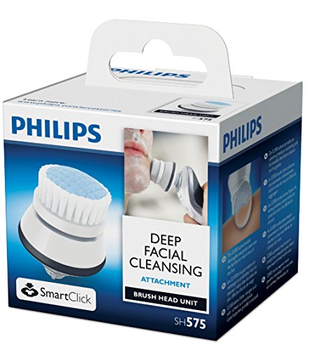 Philips SH575/50 - Cepillo de limpieza facial, color blanco
