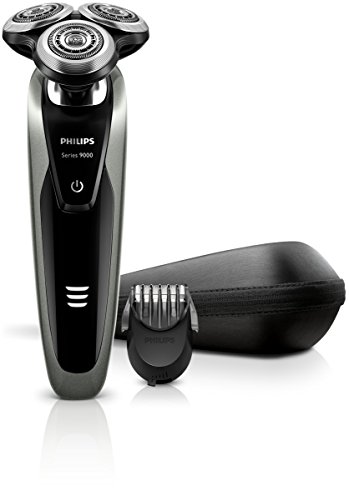 Philips SHAVER Series 9000 S9161/42 Negro, Gris - Afeitadora (Negro, Gris, AC/batería, Ión de litio)