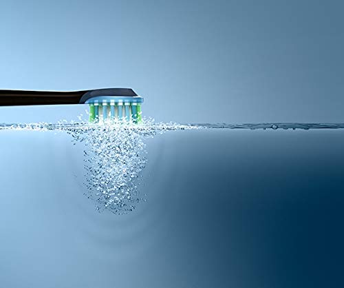 Philips Sonicare DiamondClean S9000 HX9911/03 - Cepillo de dientes eléctrico con cabezal inteligente, sensor de presión, 4 modos, 3 intensidades, vaso cargador, y estuche cargador de viaje, Blanco