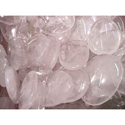 Piedra Cuarzo Blanco Plana Minerales y Cristales, Belleza energética, Meditacion, Amuletos Espirituales
