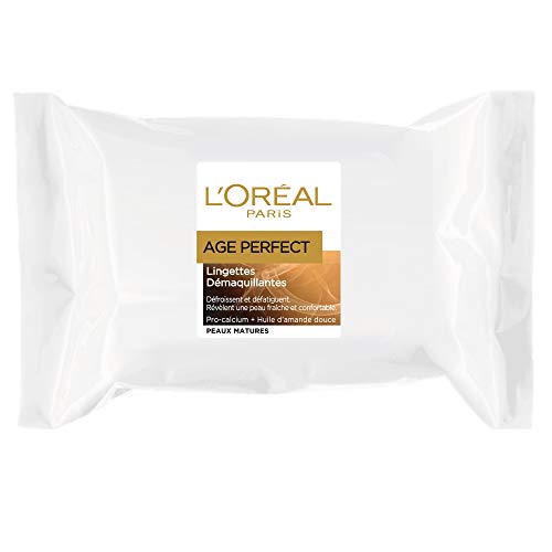 Piel L'Oreal Paris Age Perfect Toallitas de limpieza paquete 25 maduro
