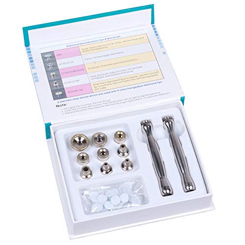 Piel microdermobrasión, Pigmento manchas, fältchen, cicatrices, acné Dilatación 4 en 1