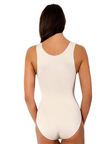 Pierre Cardin Body Moldeador con Efecto Push-up Faja Reductora Mujer (Beige, S/M)