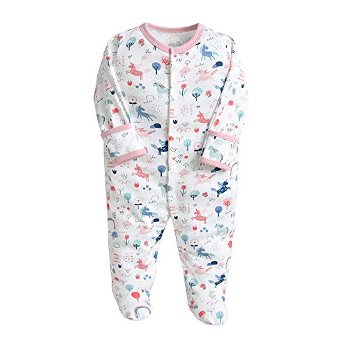 Pijama para bebé, pelele, paquete de 3, unisex, de algodón, 3 a 12 meses rojo 6-9 Monate