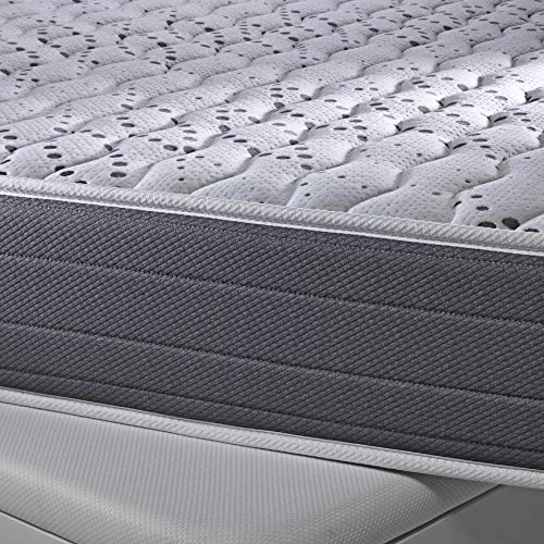 PIKOLIN Colchón viscoelástico Espuma HR 90x190 firmeza Media, Reversible, Alto 22cm - Colchones Sigeo