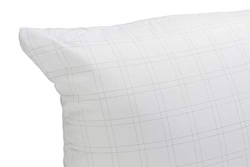 Pikolin Home - Almohada de fibra Antistress con hilo de carbono, 40x75cm, altura 18cm (Todas las medidas)