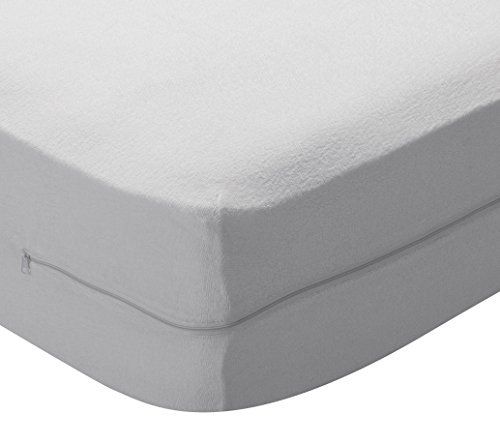 Pikolin Home - Funda de colchón rizo algodón, bielástica, 90x190/200cm-Cama 90 (Todas las medidas)
