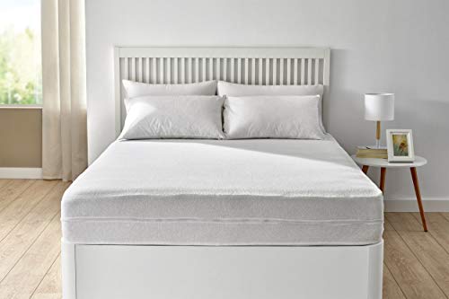 Pikolin Home - Funda de colchón rizo Aloe Vera, 150x190/200cm-Cama 150 (Todas las medidas)