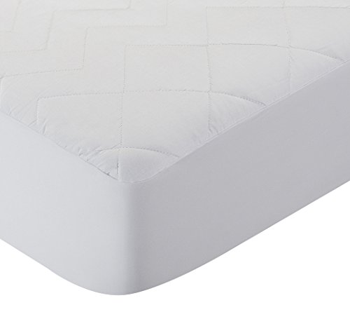 Pikolin Home - Protector de colchón/Cubre colchón acolchado de fibra antiácaros, transpirable, 135x190/200cm-Cama 135(Todas las medidas)