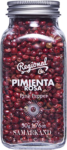 Pimienta Rosa en Granos Seleccionada a Mano de Calidad Premium para tus Platos y Cócteles Favoritos (Especialmente el Gin Tonic) 50 g